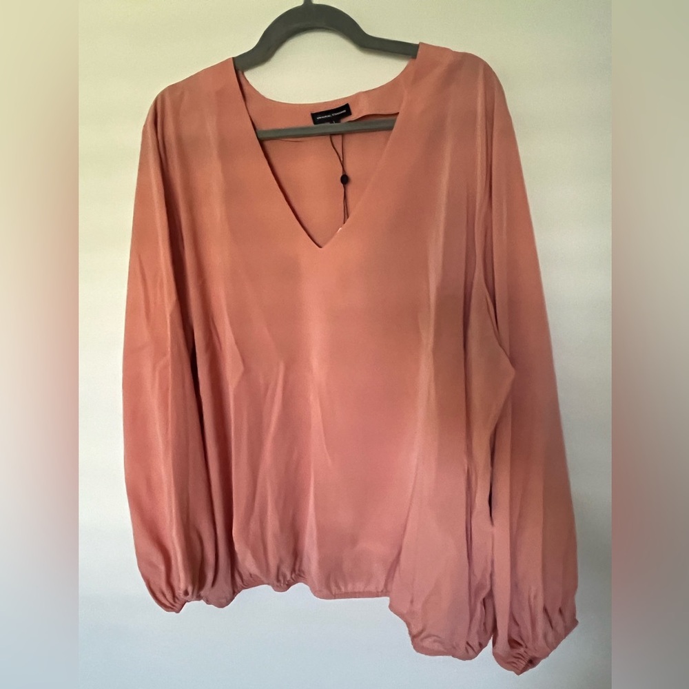UNIVERSAL STANDARD V-Neck Blouse L NWT